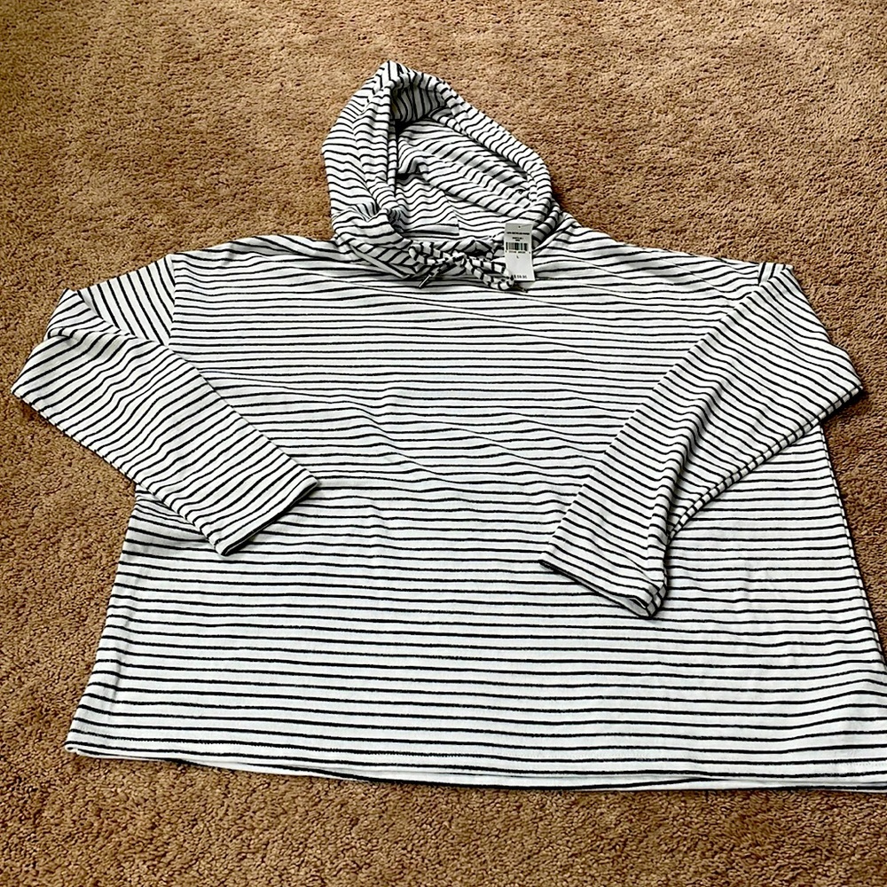 GAP Softspun Striped Hoodie